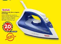 Tedi Tefal ferro da stiro a vapore FV1711E0 offerta