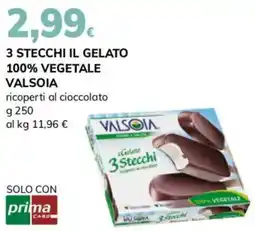 Basko 3 stecchi il gelato 100% vegetale VALSOIA offerta