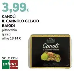 Basko Canolì il cannolo gelato baiodì offerta