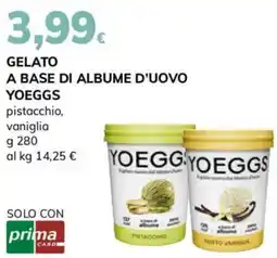 Basko Gelato a base di albume d'uovo YOEGGS offerta