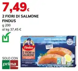 Basko 2 fiori di salmone FINDUS offerta