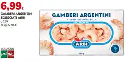 Basko Gamberi argentini sgusciati ARBI offerta
