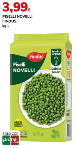 Basko Piselli novelli FINDUS offerta