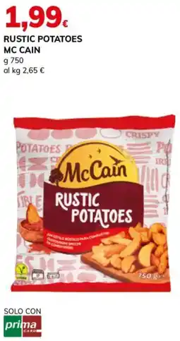Basko Rustic potatoes MC CAIN offerta