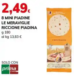 Basko 8 mini piadine le meraviglie riccione piadina offerta