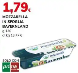 Basko Mozzarella in sfoglia BAYERNLAND offerta