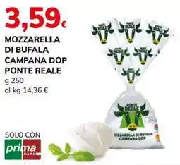 Basko Mozzarella di bufala campana dop PONTE REALE offerta
