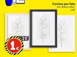 Tedi Cornice per foto A4 offerta