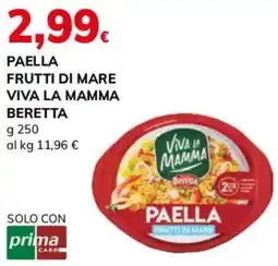 Basko Paella frutti di mare VIVA LA MAMMA BERETTA offerta