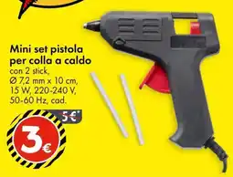 Tedi Mini set pistola per colla a caldo offerta