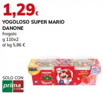 Basko Yogoloso super mario DANONE offerta