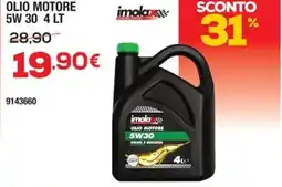 Bricofer Imolax olio motore 5W 30 offerta
