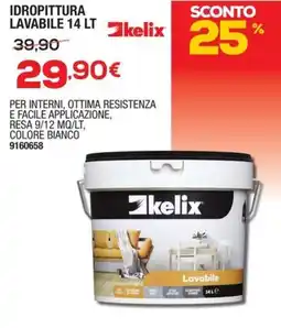 Bricofer Kelix idropittura lavabile offerta