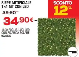 Bricofer Siepe artificiale offerta