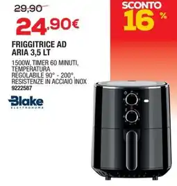 Bricofer Blake friggitrice ad aria offerta