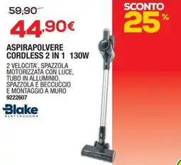 Bricofer Blake aspirapolvere cordless 2 in 1 130W offerta