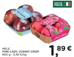 Orvea Mele pink lady, cosmic crisp offerta