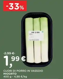 Orvea Cuori di porro in vassoio MIOORTO offerta
