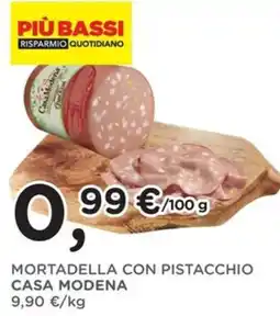 Orvea Mortadella con pistacchio CASA MODENA offerta