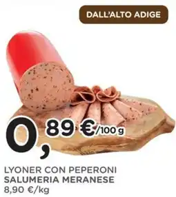 Orvea Lyoner con peperoni salumeria meranese offerta