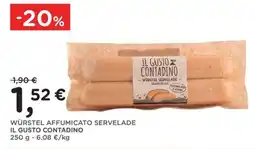 Orvea Würstel affumicato servelade IL GUSTO CONTADINO offerta