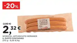 Orvea Würstel affumicato meraner IL GUSTO CONTADINO offerta