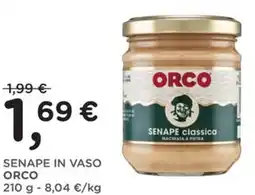 Orvea Senape in vaso ORCO offerta