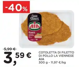 Orvea Cotoletta di filetto di pollo la viennese ΑΙΑ offerta