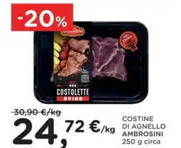 Orvea Costine di agnello AMBROSINI offerta