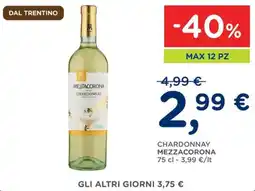 Orvea Chardonnay MEZZACORONA offerta
