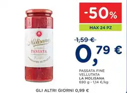 Orvea Passata fine vellutata LA MOLISANA offerta
