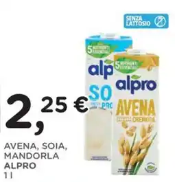 Orvea Avena, soia, mandorla ALPRO offerta