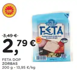 Orvea Feta dop ZORBAS offerta