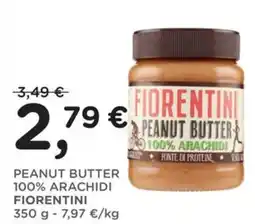 Orvea Peanut butter 100% arachidi FIORENTINI offerta