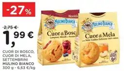 Orvea Cuor di bosco, cuor di mela, settembrini MULINO BIANCO offerta