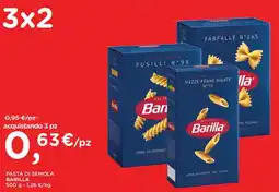 Orvea Pasta di semola BARILLA offerta