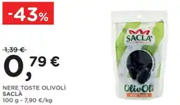Orvea Nere toste olivolì SACLÀ offerta