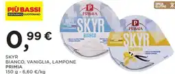 Orvea Skyr bianco, vaniglia, lampone PRIMIA offerta