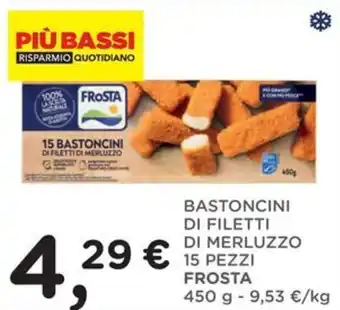 Orvea Bastoncini di filetti di merluzzo FROSTA offerta