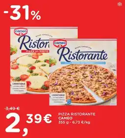 Orvea Pizza ristorante CAMEO offerta