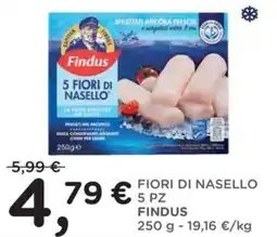 Orvea Fiori di nasello 5 pz FINDUS offerta