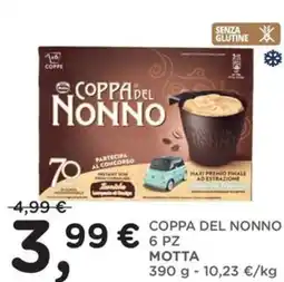 Orvea Coppa del nonno 6 pz MOTTA offerta