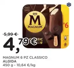 Orvea Magnum 6 pz classico ALGIDA offerta