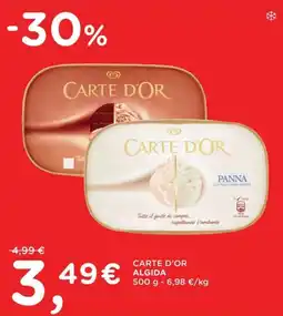 Orvea Carte d'or ALGIDA offerta