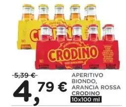 Orvea Aperitivo biondo arancia rossa CRODINO offerta