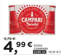 Orvea Soda CAMPARI offerta