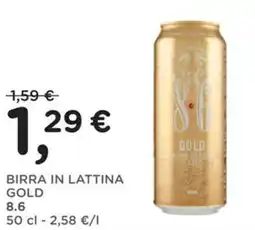 Orvea Birra in lattina GOLD offerta
