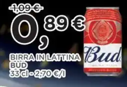 Orvea Birra in lattina BUD offerta
