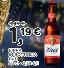 Orvea Birra in bottiglia BUD offerta