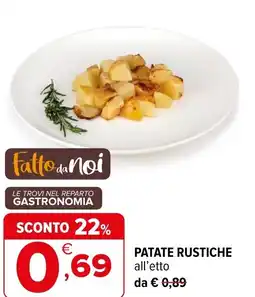Iperal Patate rustiche offerta